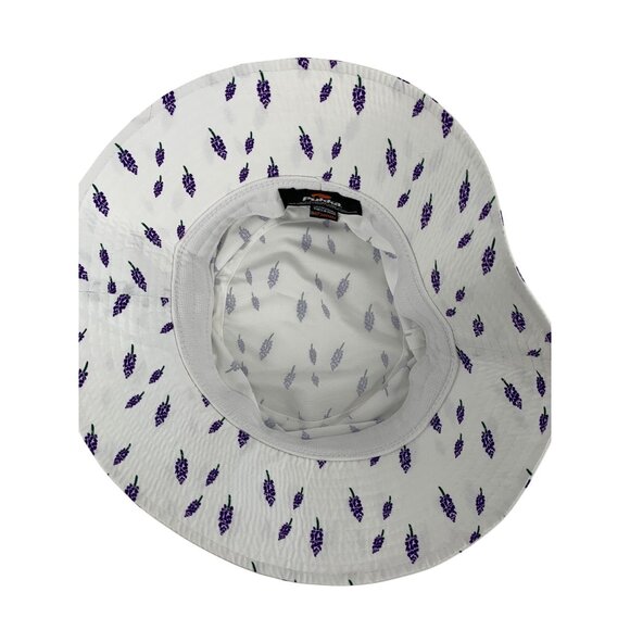 Pukka Lavender Print Bucket Hat L/XL NWOT Caddie - Picture 8 of 11